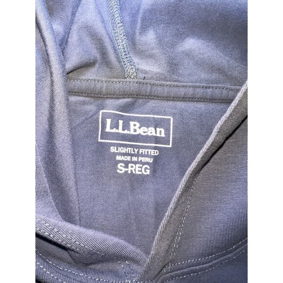 L.L. Bean Pajama Set Men Size S Blue Wicked Soft Knit Long-Sleeve Hoodie & Pants - Picture 3 of 16